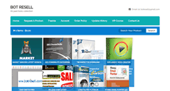 Desktop Screenshot of botresell.com